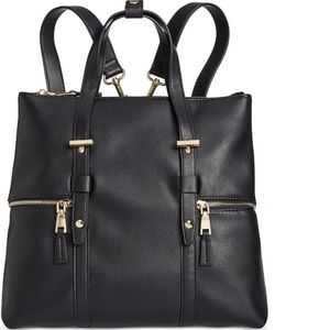 INC Haili Convertable Black Backpack